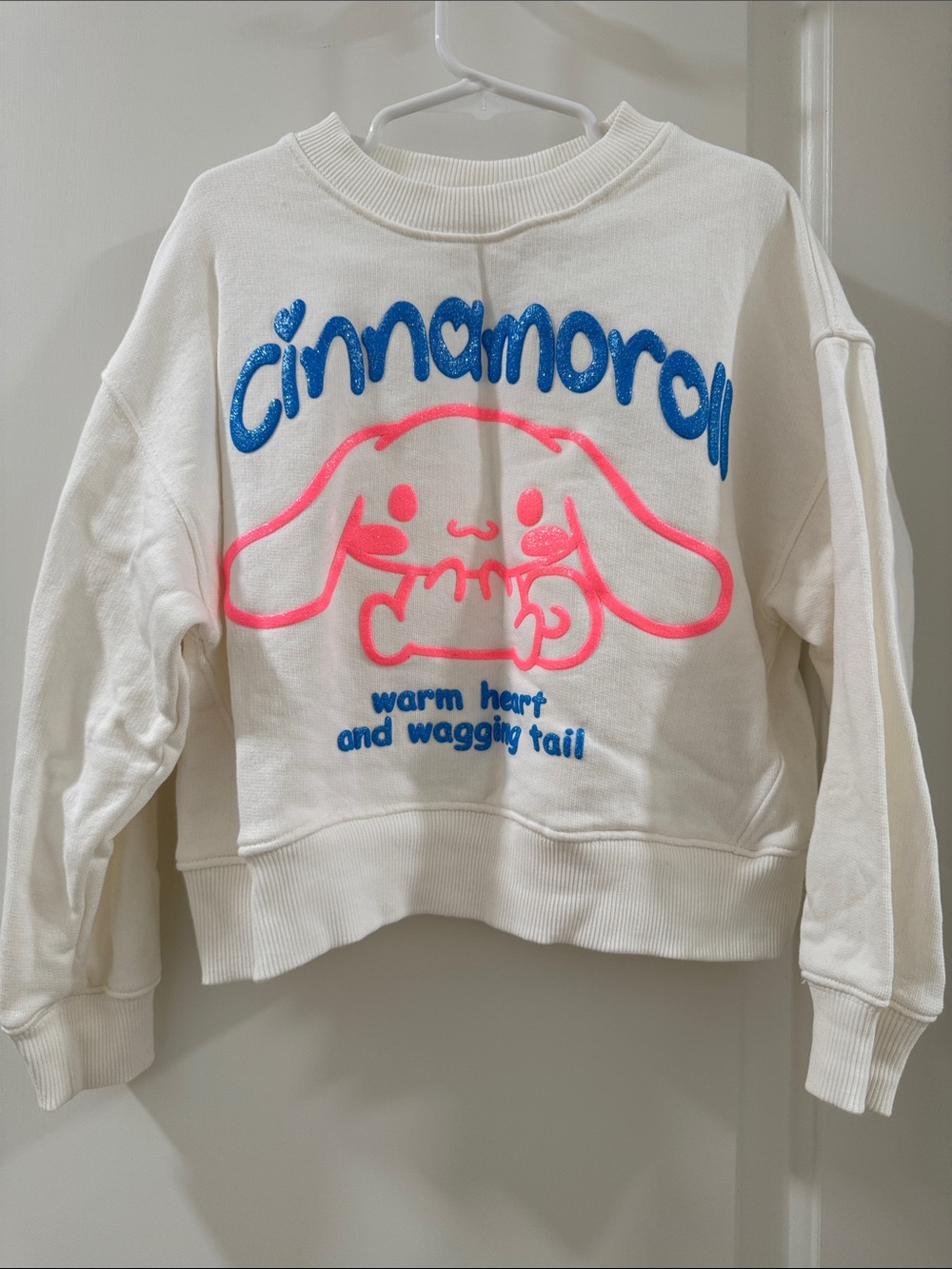 Zara Cinnamoroll Graphic Crewneck Sweater